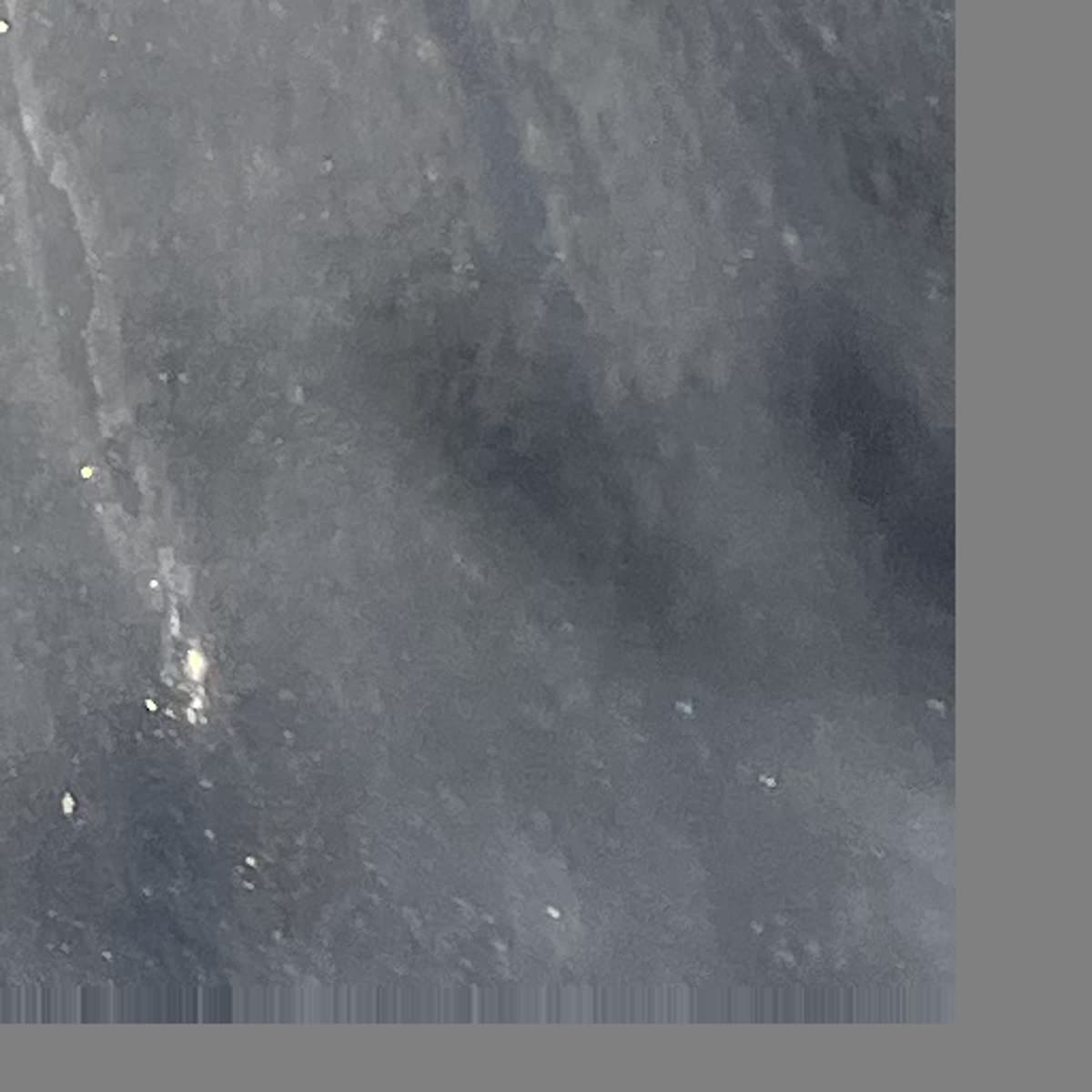 Close-up of completed Gaco Silicone Roof Coating texture, Winnetka IL