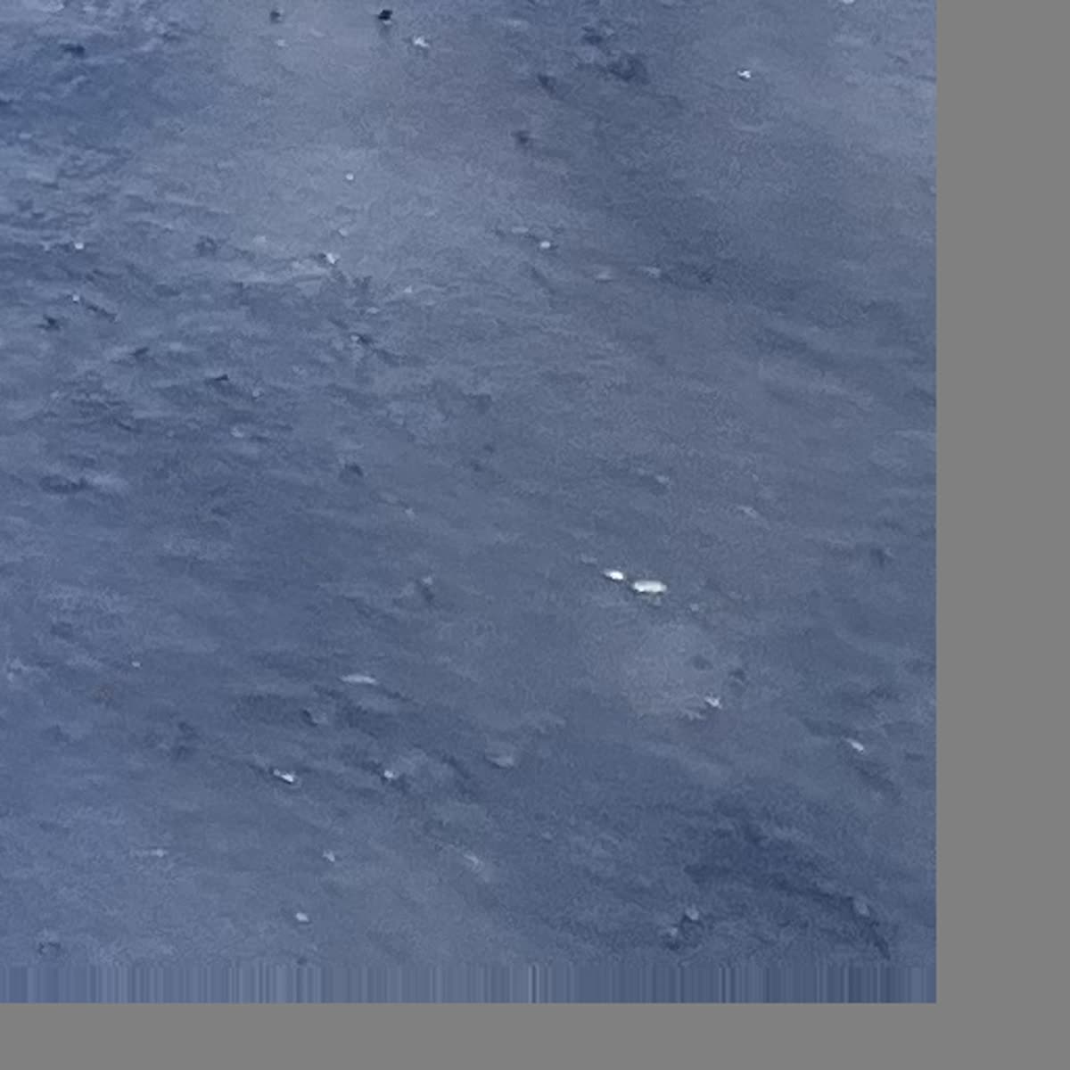 Wide view of completed Gaco Silicone Roof Coating on Winnetka balcony flat roof