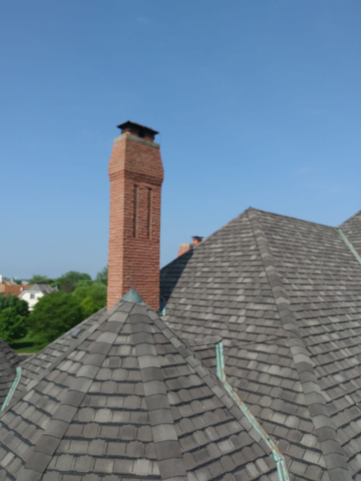 Architectural Shingle roof project in South Barrington, IL by Leaders Roofing